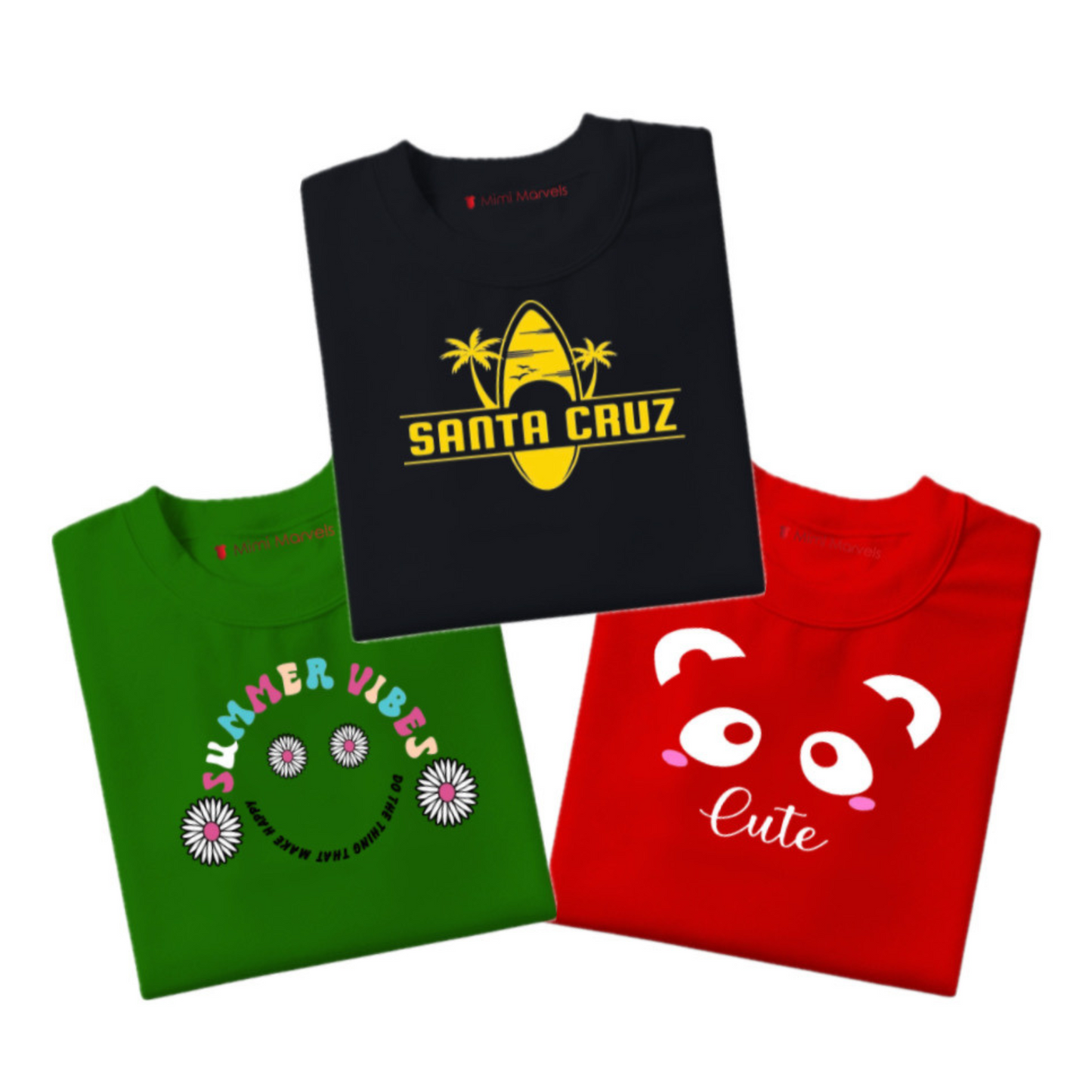 Pack of 3 Tees for Kids