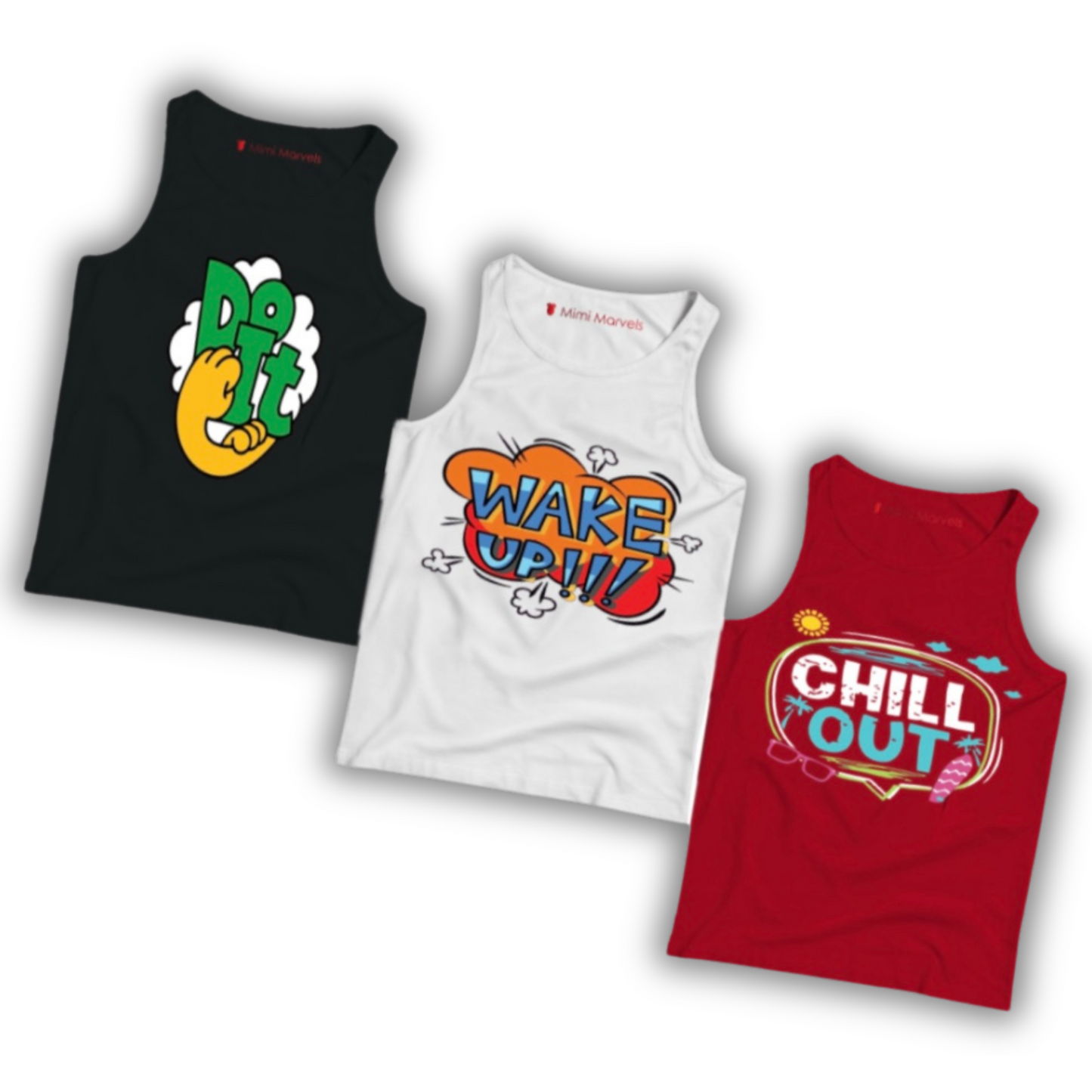 Pack of 3 Sando Tanks for Kids
