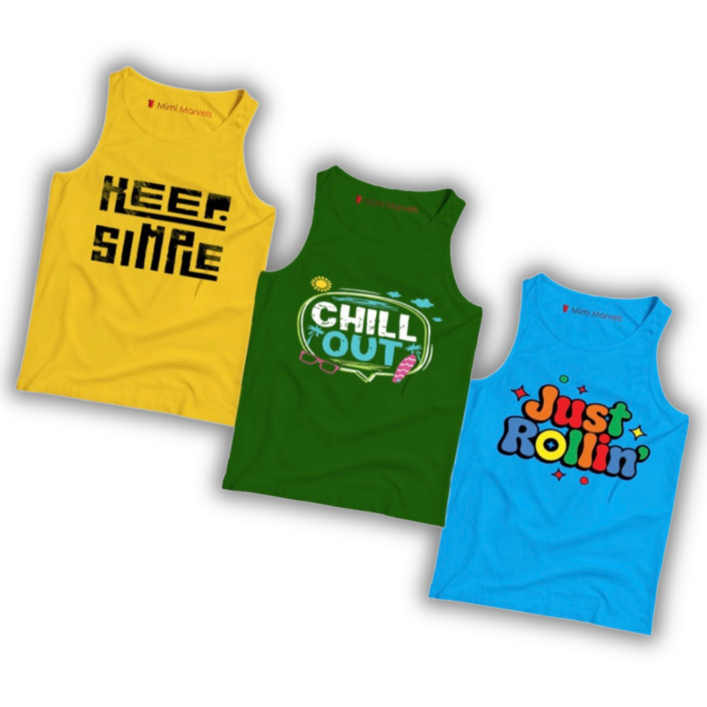 Pack of 3 Sando Tanks for Kids