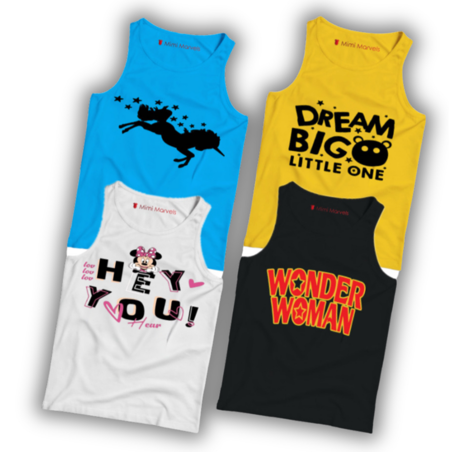 Pack of 4 Sando Tanks for Kids