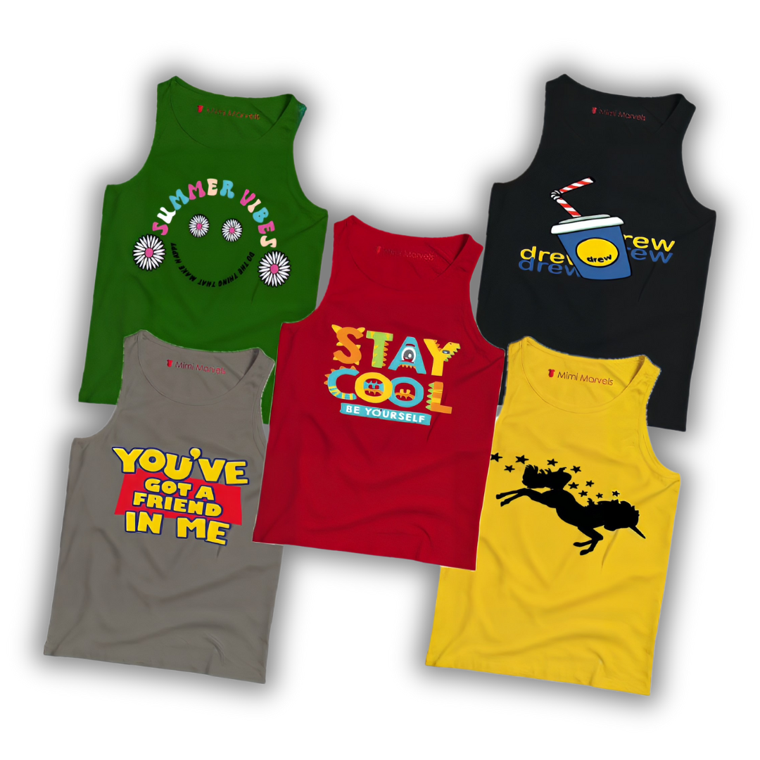Pack of 5 Sando Tanks for Kids